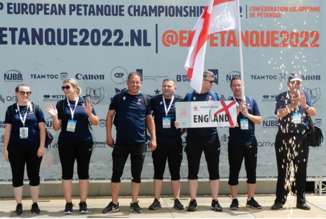 England win CEP medals in Holland